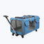 Bolsa de viaje con ruedas azul