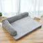 Sofá cama para gato gris