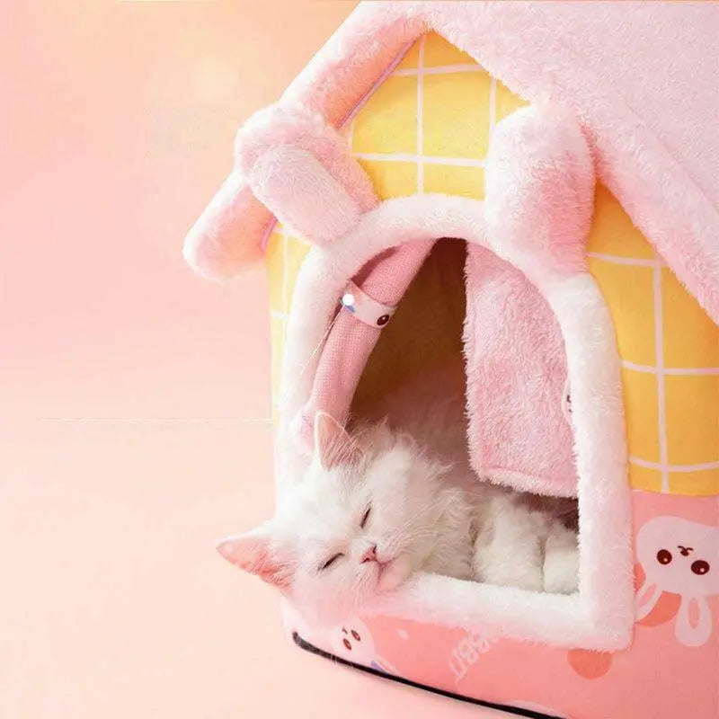 Casa completa para gatos Hoopet cómoda