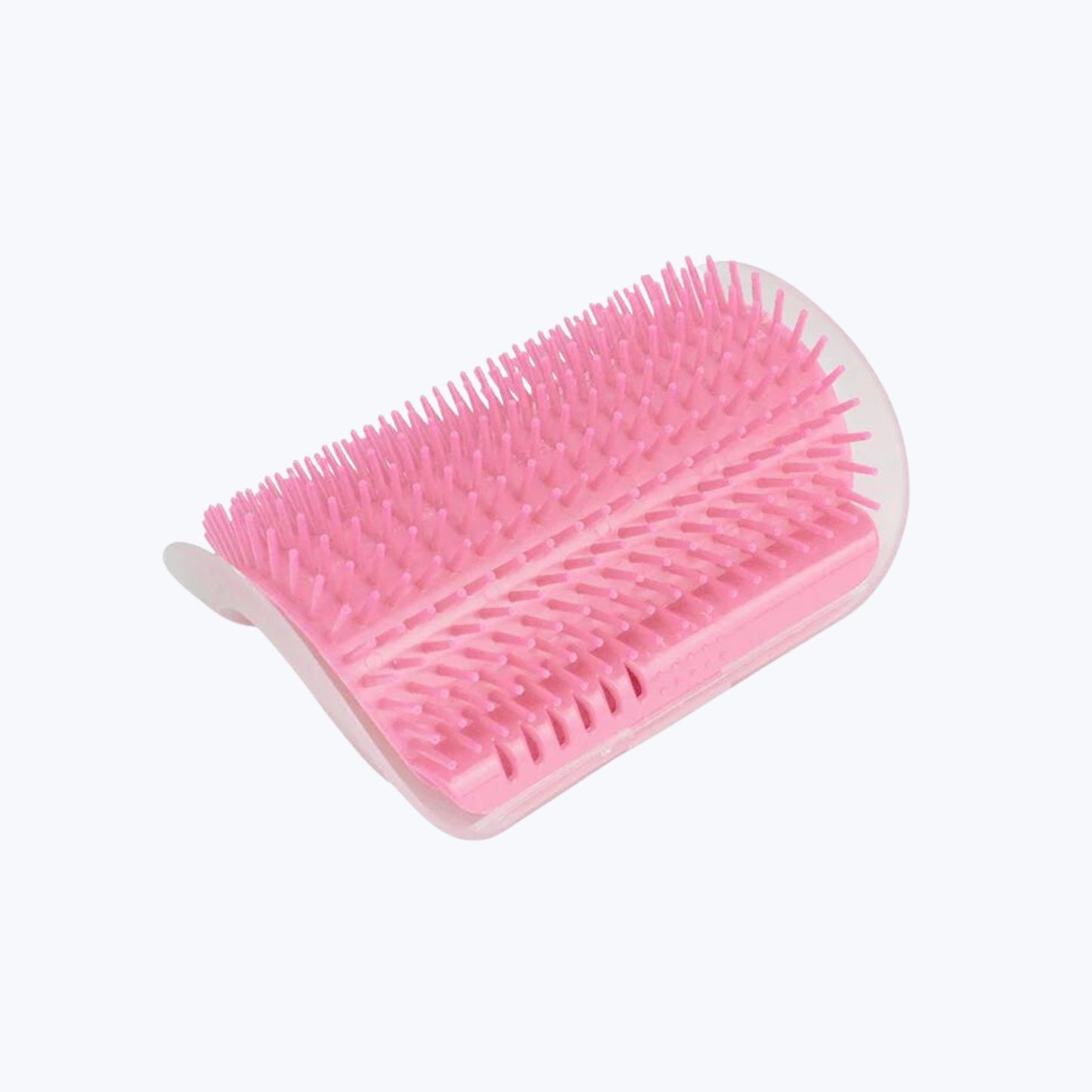 Cepillo para masaje de esquina de gato rosa