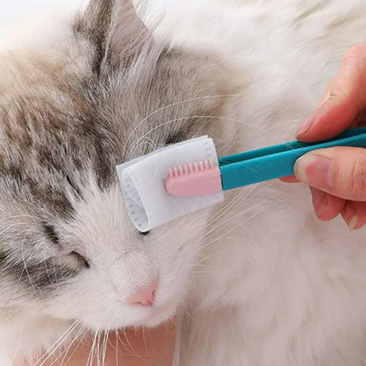 Peine de limpieza de ojos para gato útil