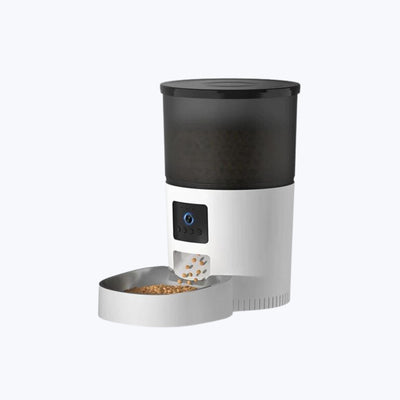 Alimentador automático para gatos con cámara ROJECO moderno