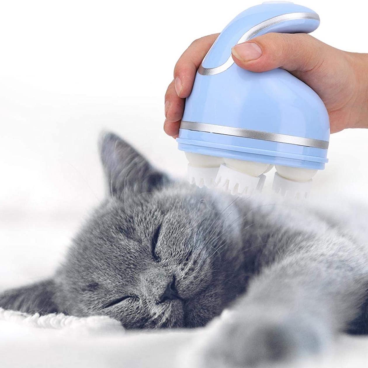 Masajeador corporal eléctrico para gato