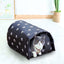Casa para gatos impermeable cálida para exteriores cómoda