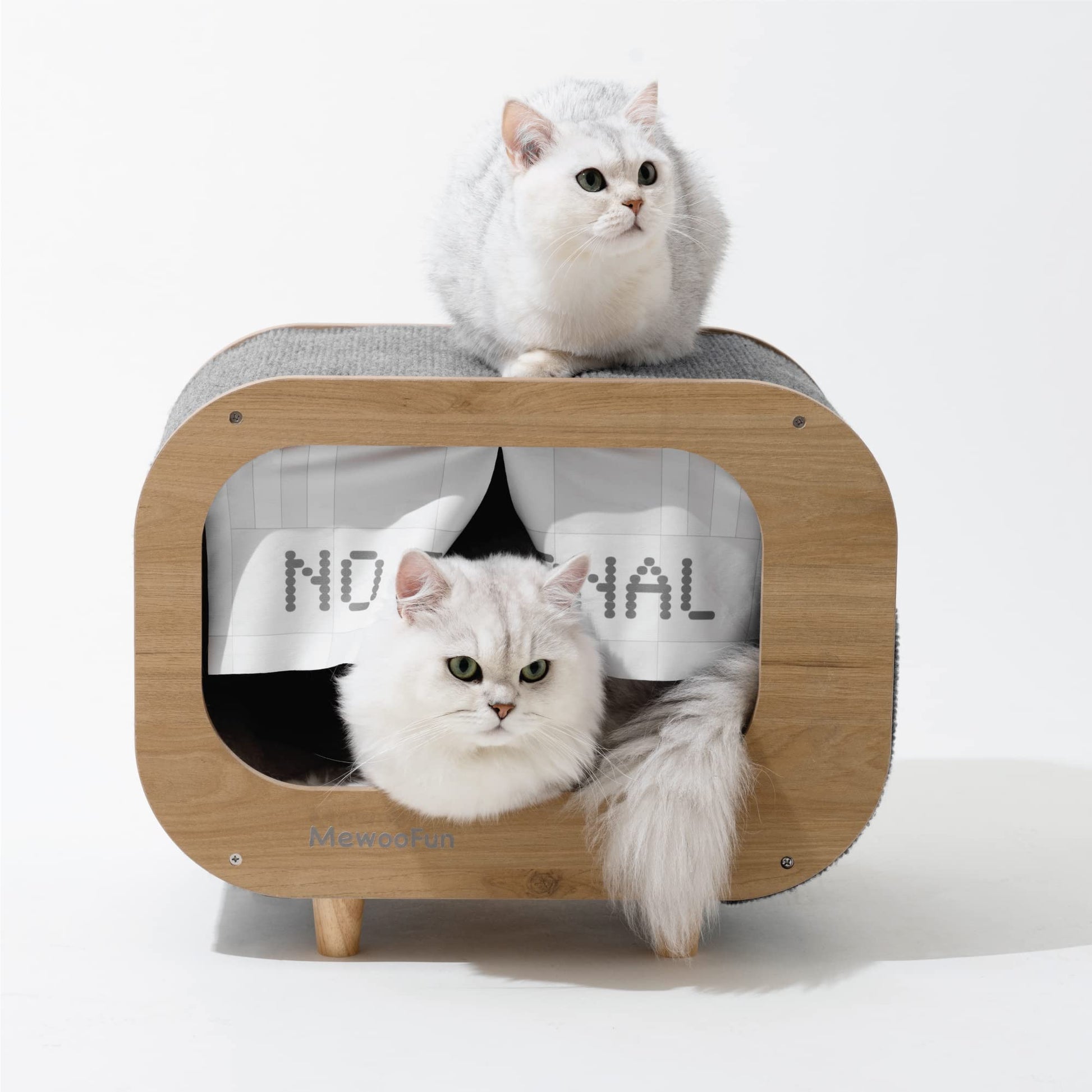 Casa moderna para gatos