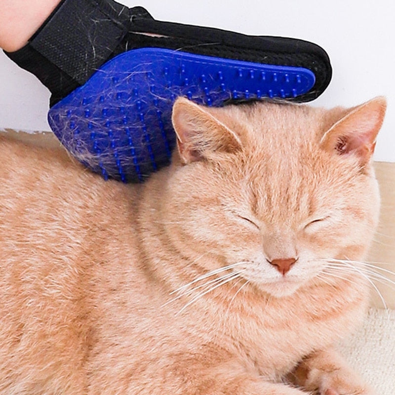 Guantes para remover el cabello de gato cómodo