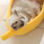 Cama de plátano divertida para gato